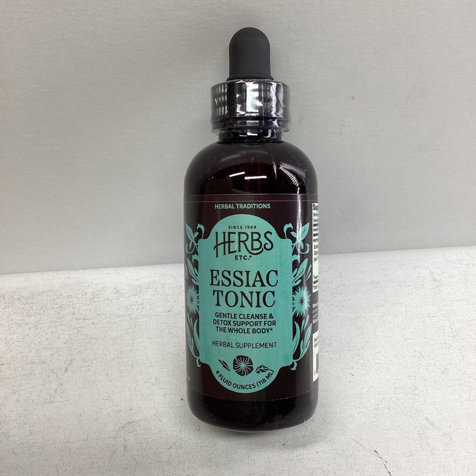Herbs Etc. Essiac Tonic 4 Fl Oz Exp 10/30/2028