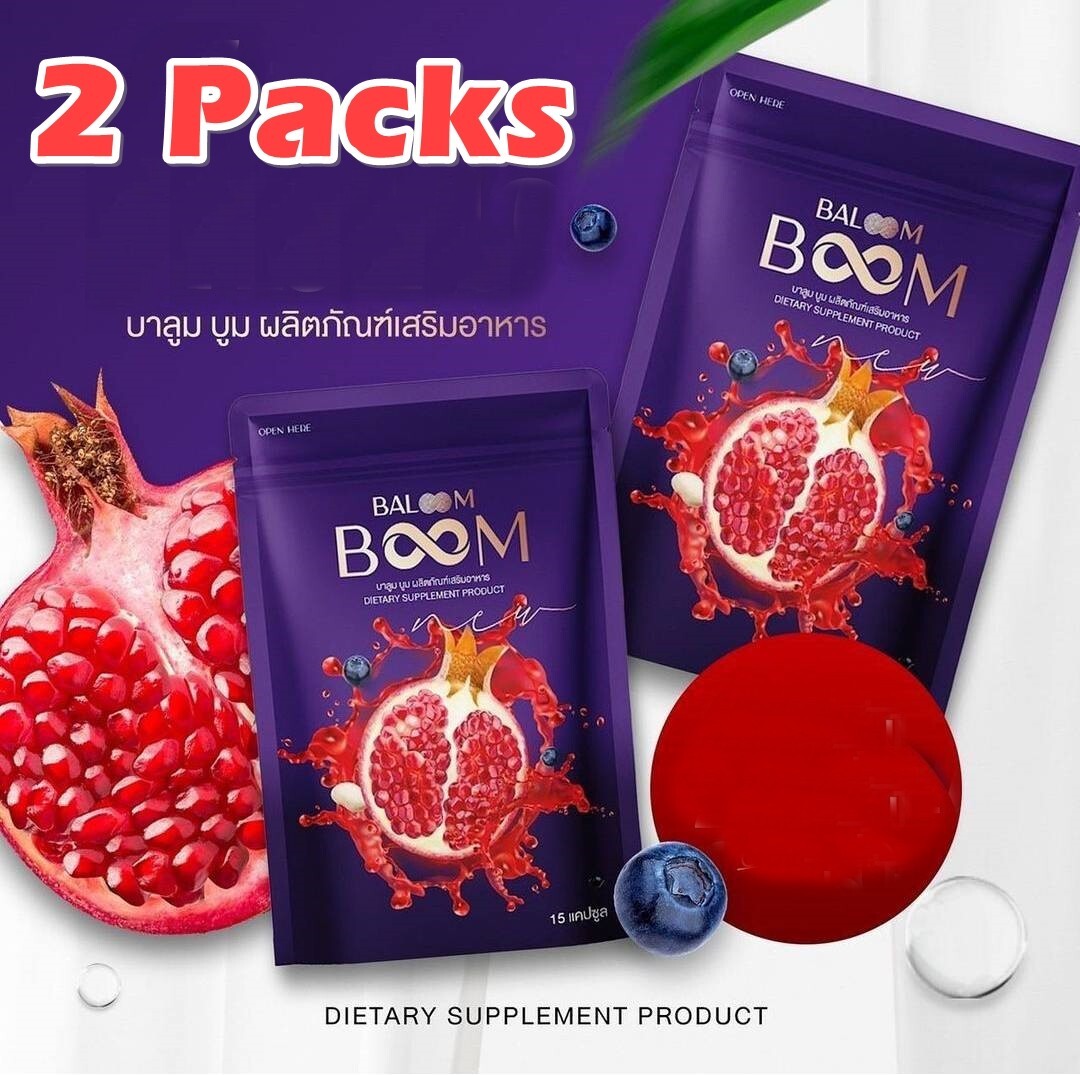 2 X BALOOM BOOM Dietary Supplement Firm Breast Enlargement