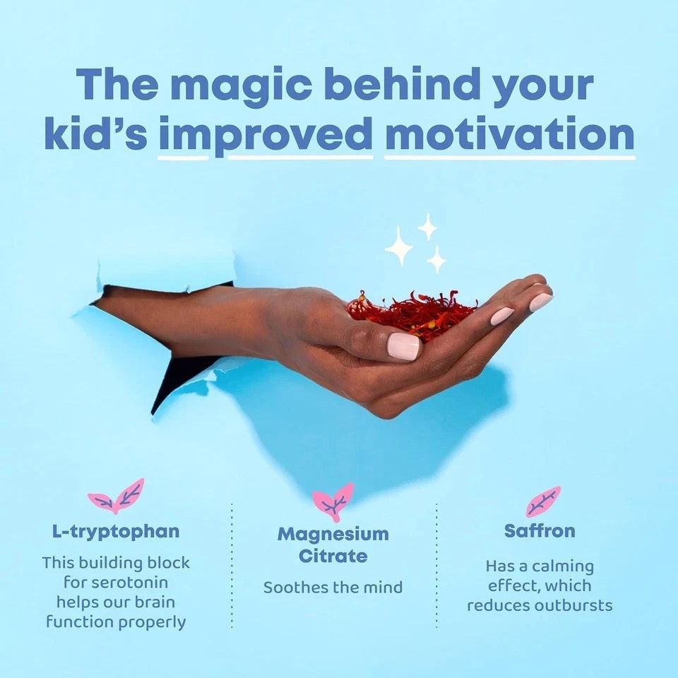 3 Pack Joyspring Mood Magic Kids Saffron Extract Powder Sticks Mood & Emotional