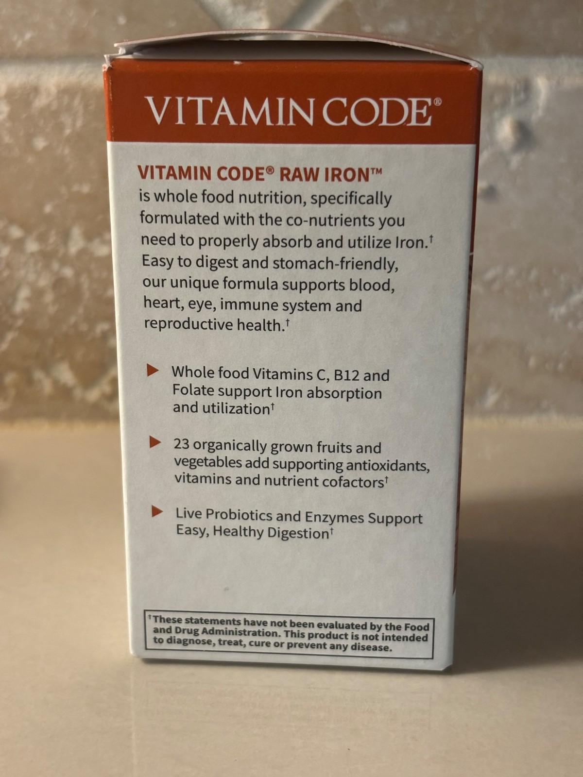 Garden Of Life Vitamin Code Raw Iron