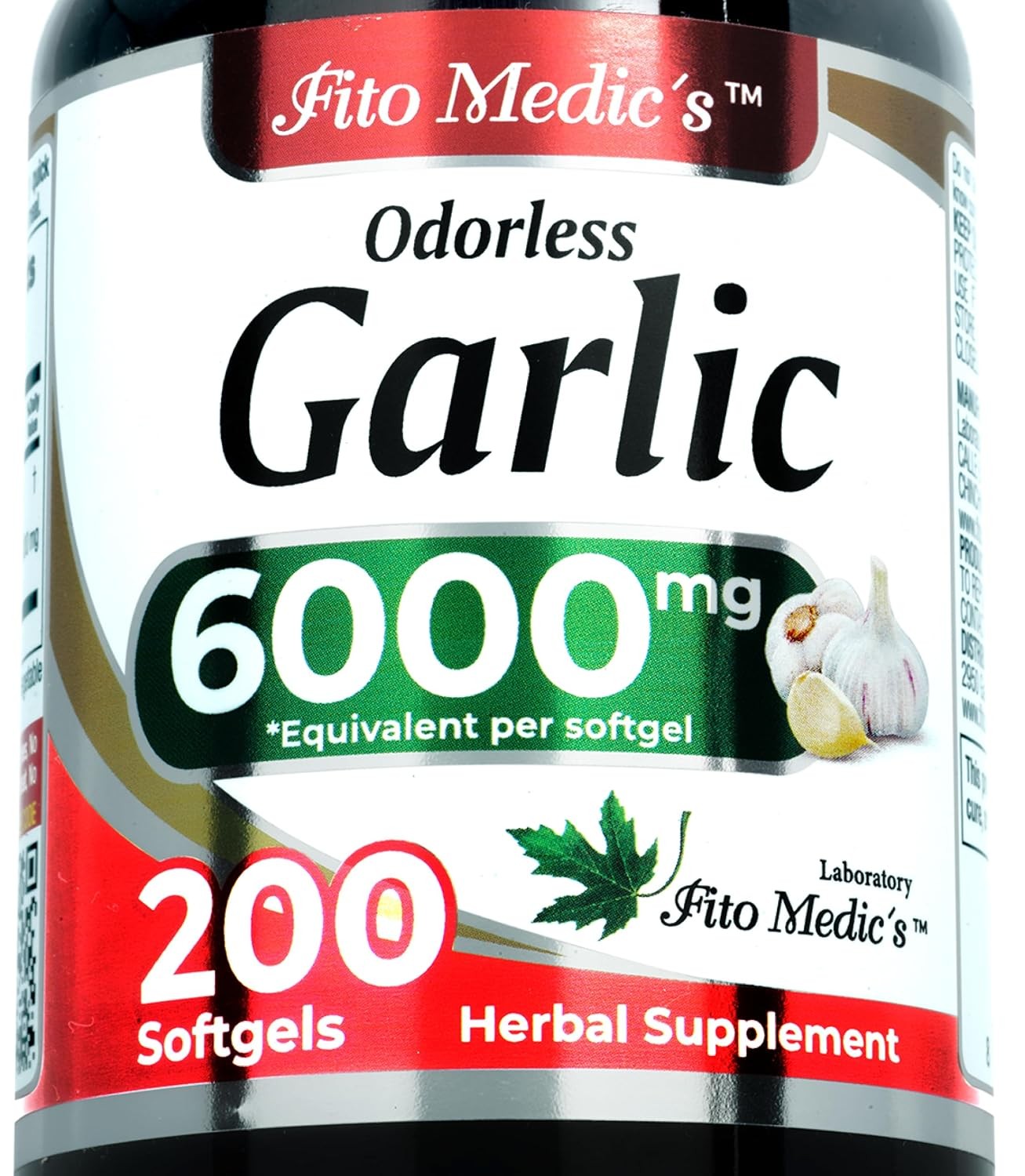 Garlic Supplements 200 Softgels Pills Capsules Immune System Booster Antioxidant