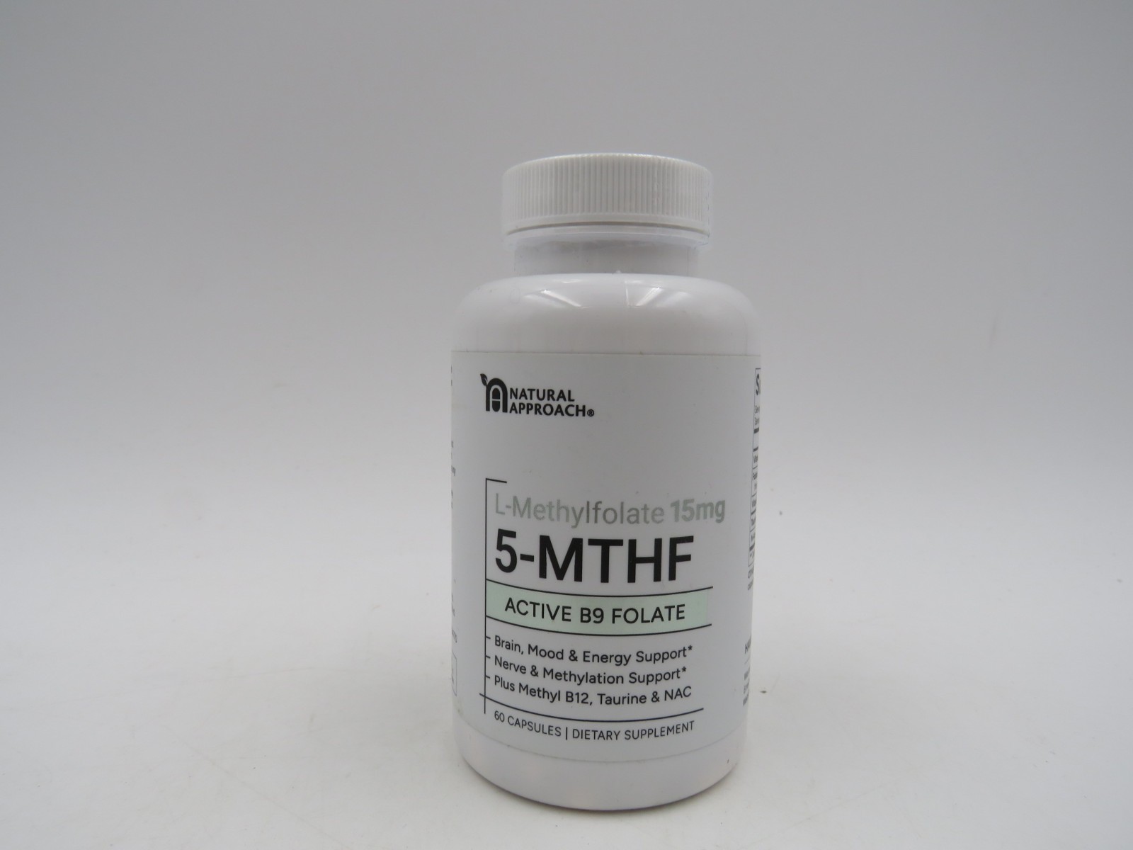Natural Approach High Absorption 5-MTHF L-Methylfolate 15mg EXP 01/27