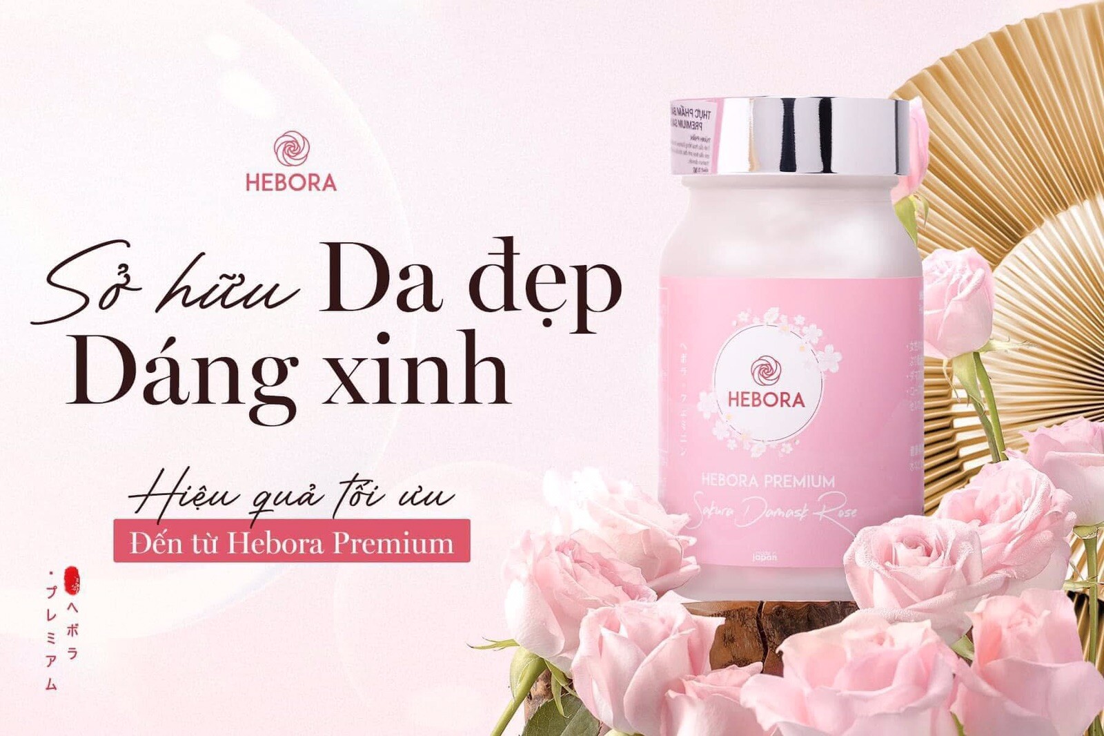 Hebora Japan Premium Sakura Damask Rose – Beauty Youth – Vien Huong Thom