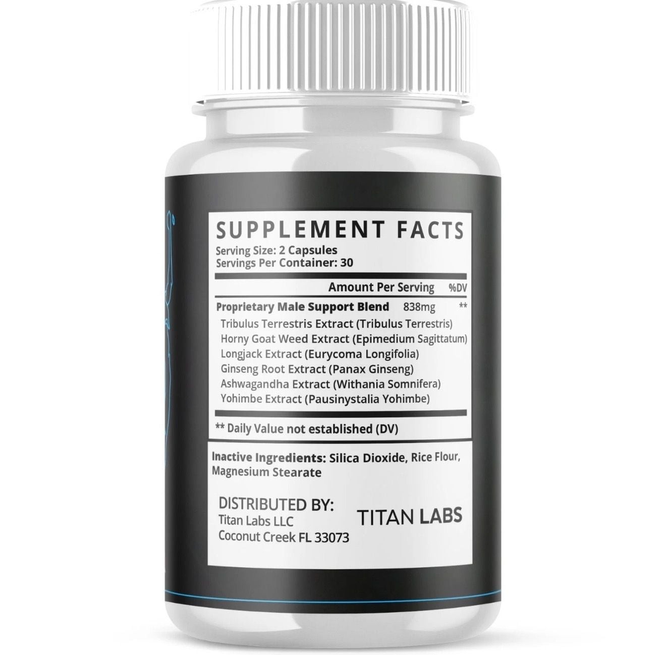 Titan Labs Erect XXL Pro Series Dietary Supplement 60 Tablets