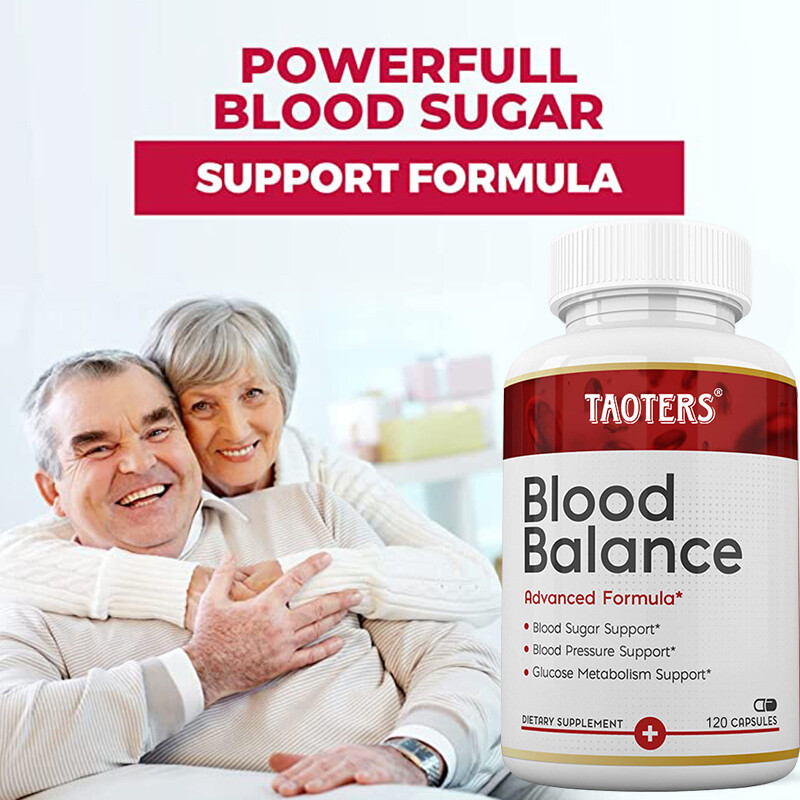 Blood Balance Advanced Formula Cholesterol Blood Sugar Lower Support Supplement