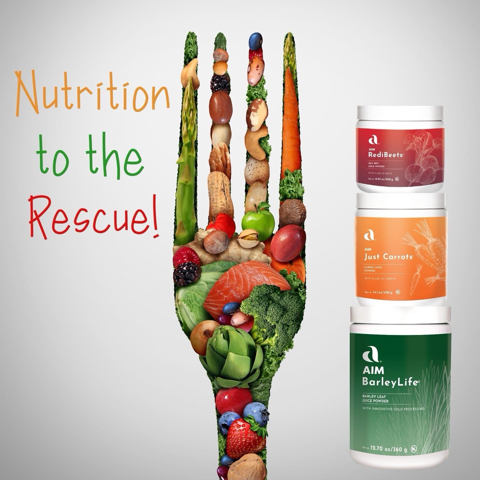 AIM Garden Trio (Barleylife,Just Carrots,Redi-Beets) FREE SHIPPING!