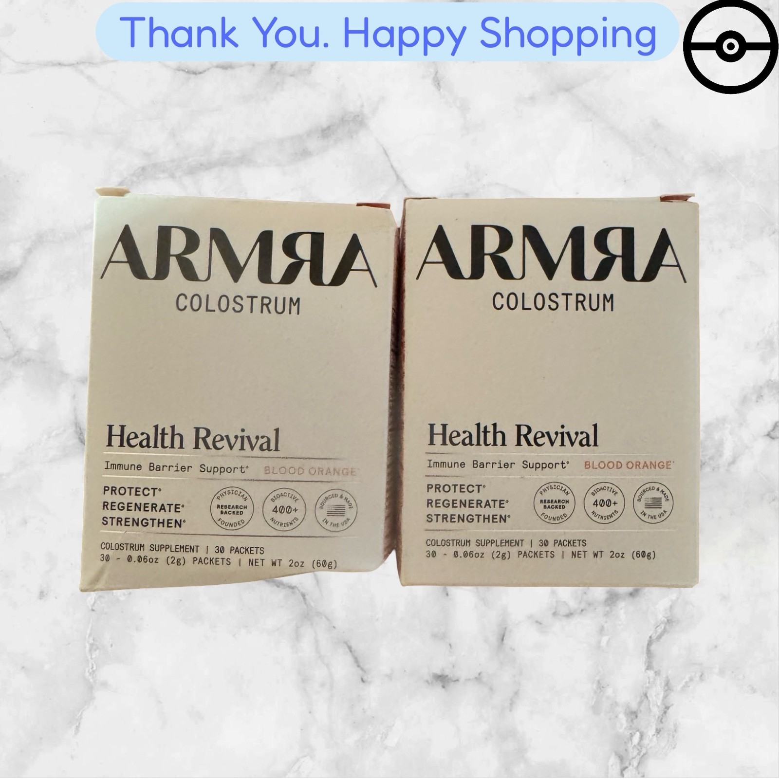 ARMRA Colostrum Powder Unflavored 120g total Dietary Supplement