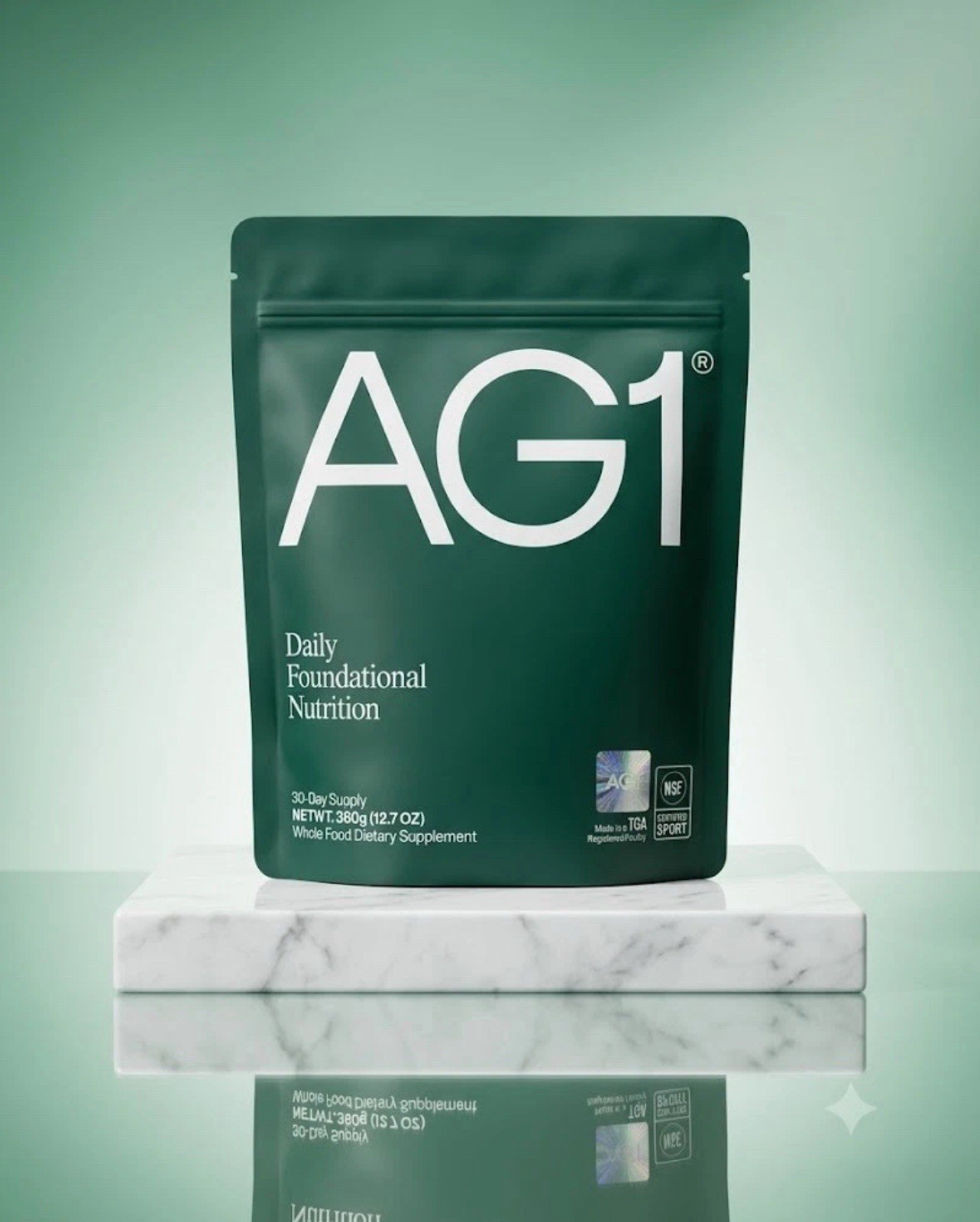 AG1 Greens PowderPouch 12.7OZ/360G 30-Day Supply
