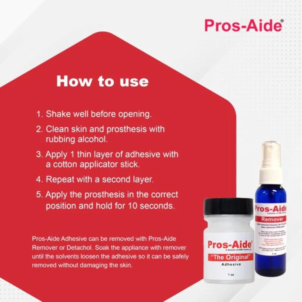 ” 1 oz – Official Patented Formula by – Goes On white dries clear