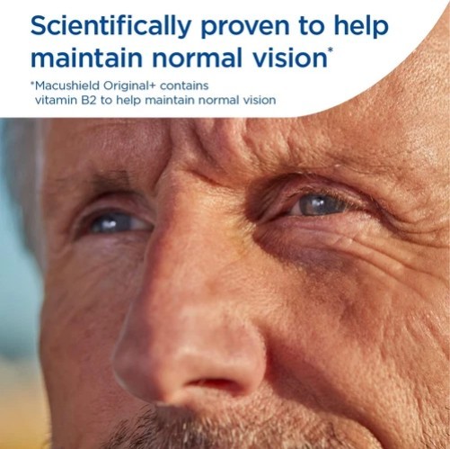 MacuShield Original Plus 90 Count Vision Support & Vitamin B2 Bundle – PACK OF 2
