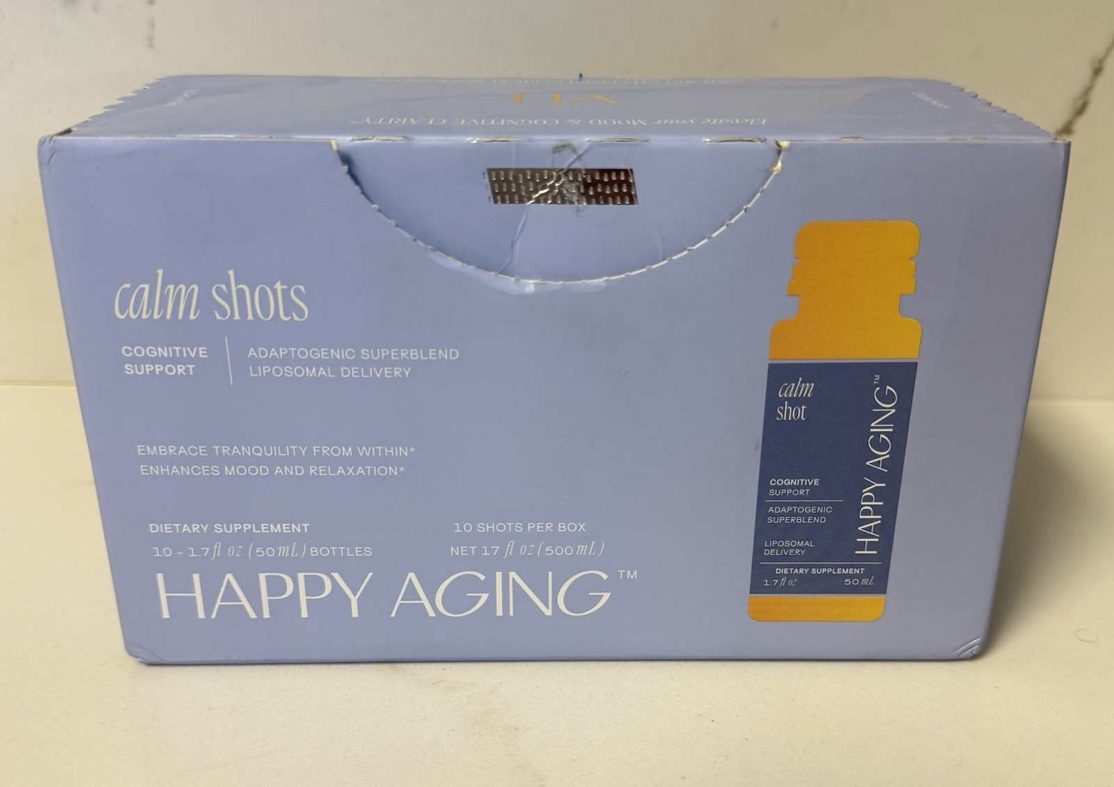 Happy Aging Magnesium Complex w/ Ashwagandha D3 B6 Stress Support L-theanine