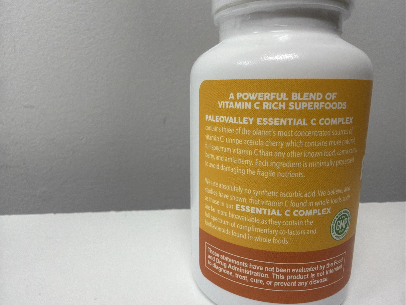 Paleovalley Essential C Complex – Vitamin C Supplement 56 Count 1 Bottle New