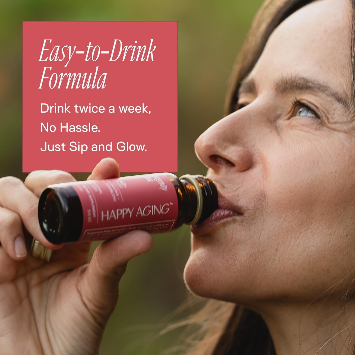 Happy Aging Liquid NAD+ Supplement for Women | Liposomal Nicotinamide Ribosid…