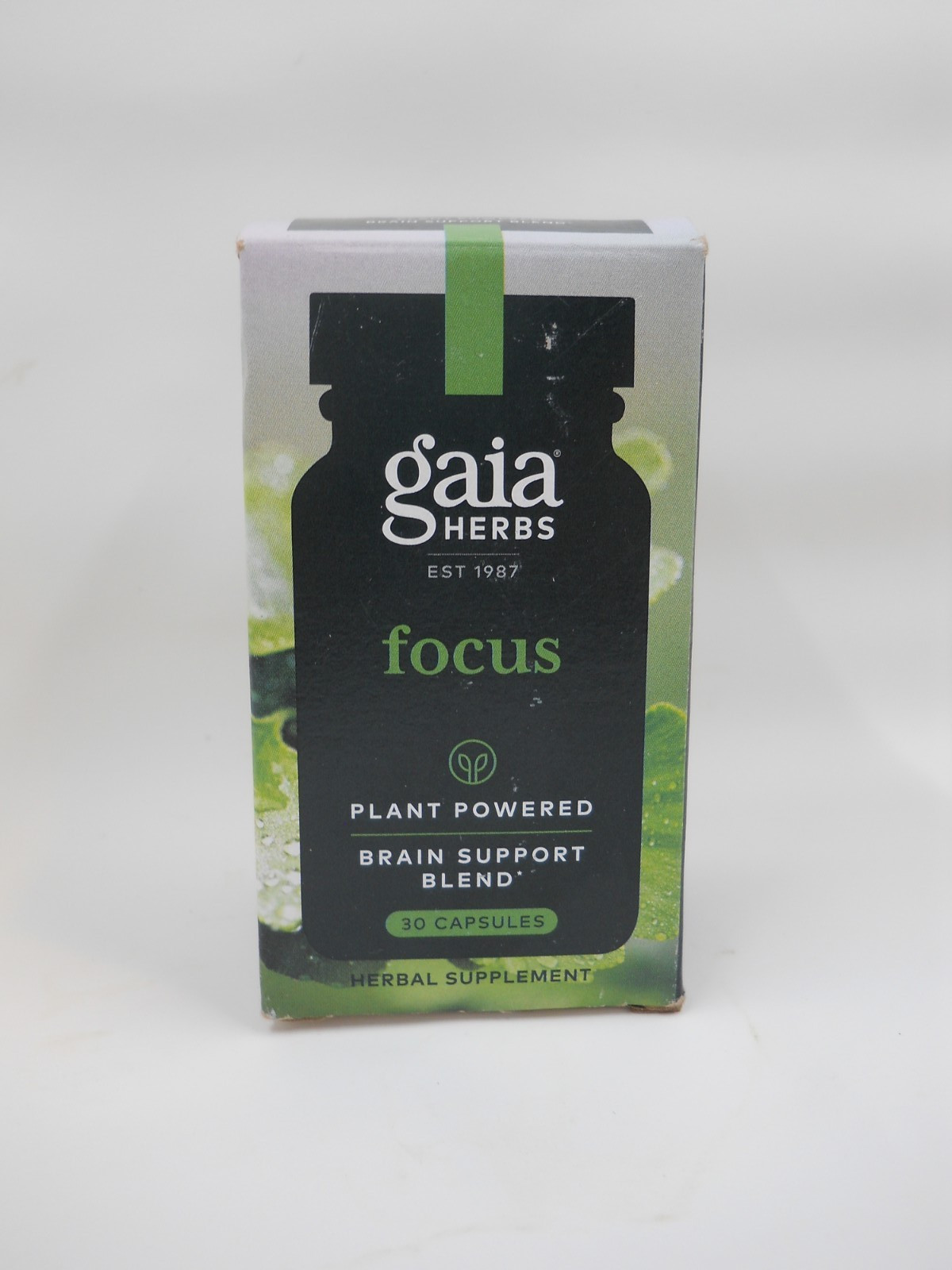 Gaia herbs focus 30 capsules best by date: 02/2025