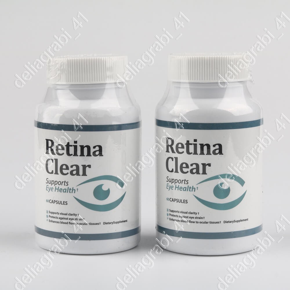 1-3 Pack Retina Clear Capsules, RetinaClear Eye Health Support 60 Capsules