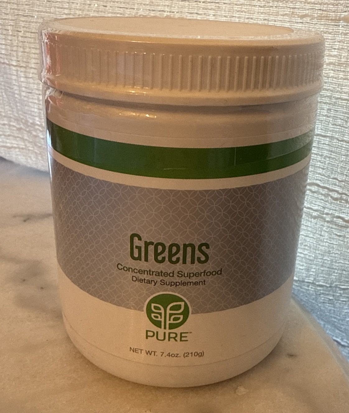 Live Pure Greens Concentrated Superfood 7.4 oz- New Sealed! MFG: 06/23.