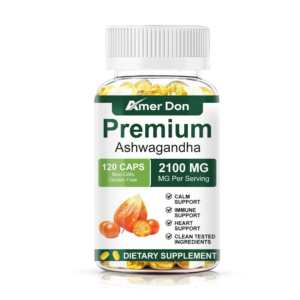 Ashwagandha Supplements Extra Strength Ashwagandha Capsules with 2100mg, 120 ct