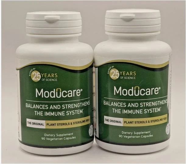 2 PACK – MODUCARE Immune System Support Plant Sterols 90 vegcaps 05/2028
