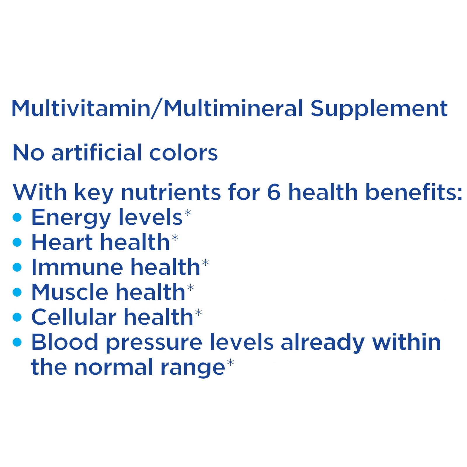 Equate One Daily Men’s Multivitamin/Multimineral Supplement Tablets, 100 Count