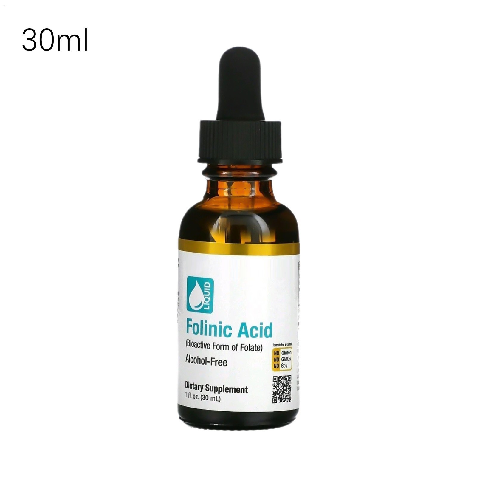 “Advanced Folinic Acid Alcohol Free Delay California Gold Nutrition Speech 30ml”