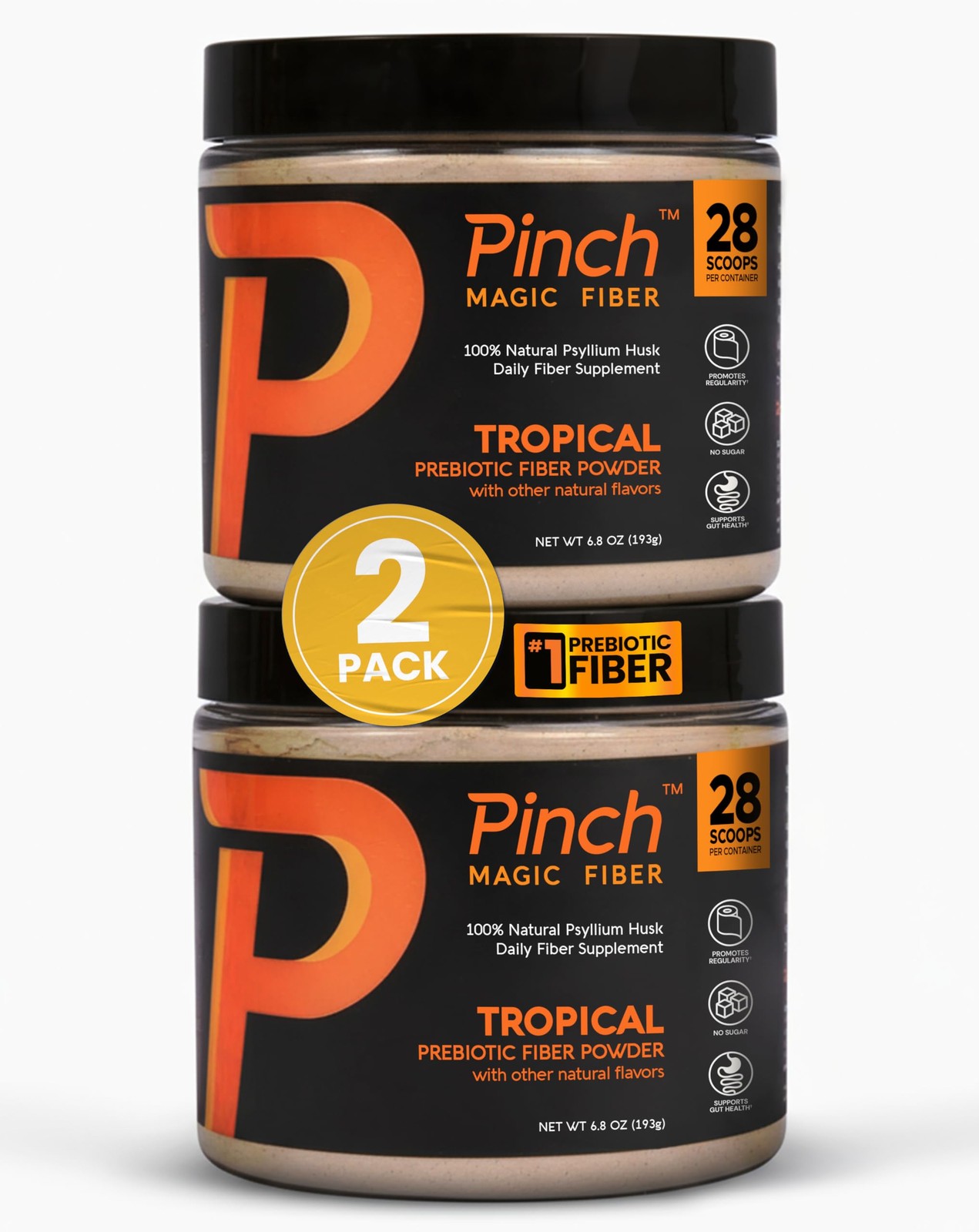 Fiber Tropical Flavor 2-Pack Pinch Magic