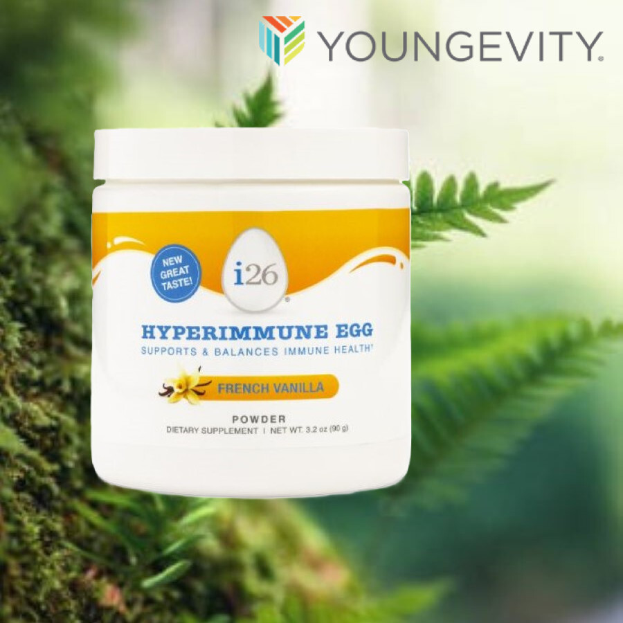 Youngevity Dr. Wallach i26 Hyperimmune Egg Powder – French Vanilla Flavor