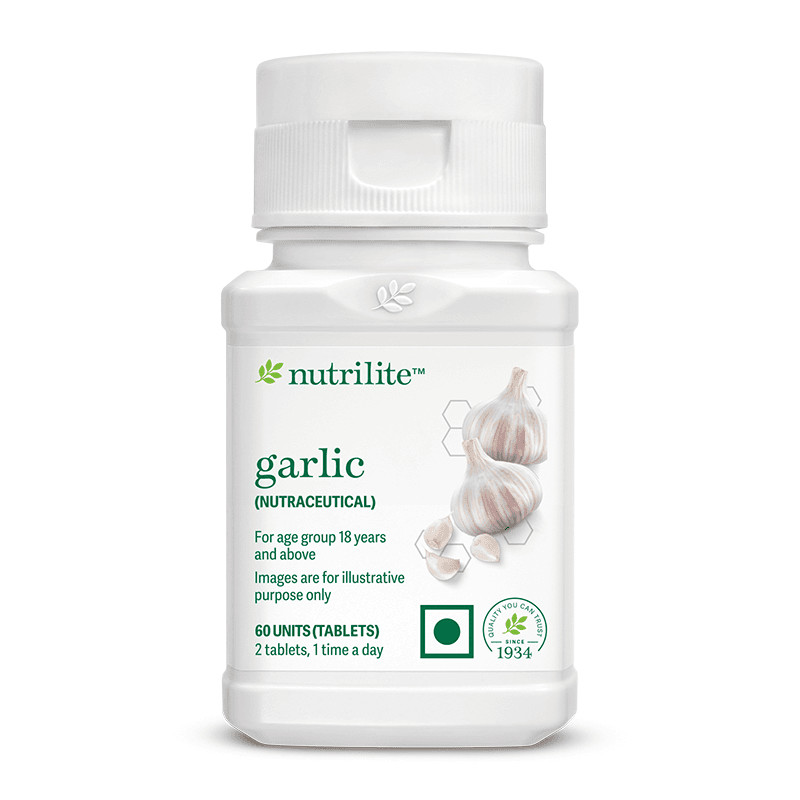 Amway Nutrilite Garlic 60 Tabs For Heart Health Exp 2027 + Free Shipping