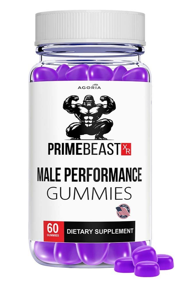 ( 1 Pack ) Prime Beast Gummies, Prime Beast XR Male Support Gummies
