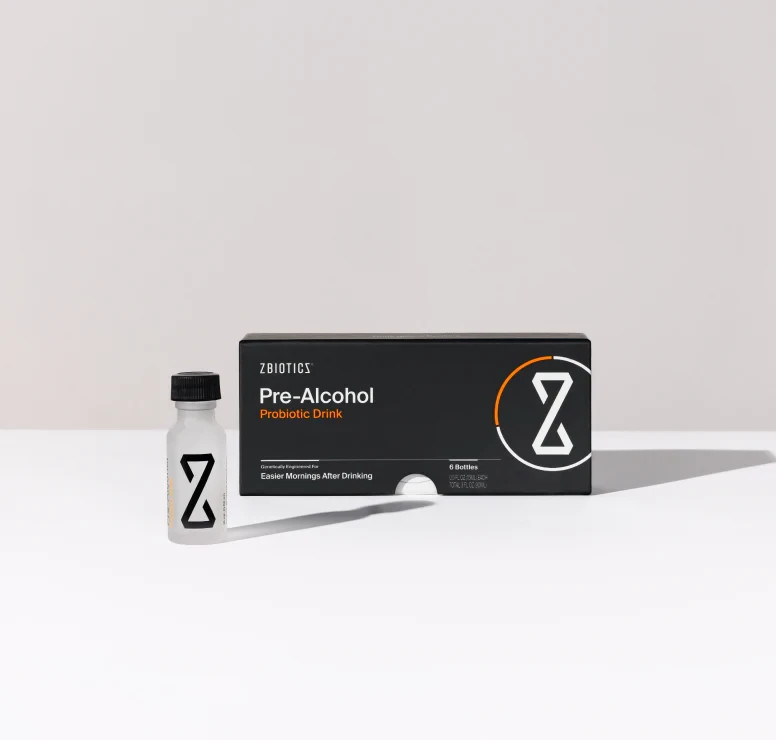 ZBiotics Pre-Alcohol Probiotic Drink, Feel Better After Drinking 12 Pack, 0.47