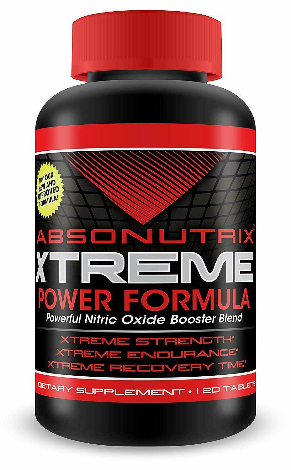 Absonutrix Xtreme Larginine Nitric Oxide Booster 3000mg 120 Tablets