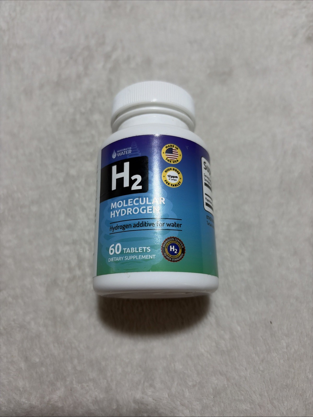 Hydrogen Water Tablets with Magnesium for Energy and Cognitive Health Support