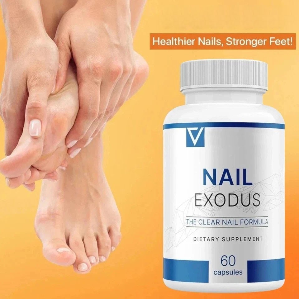 1Pack Nail Exodus Capsules for Healthier Feet – Vitality Clear Nail Formula