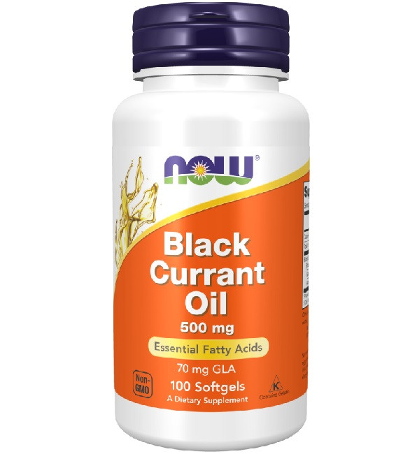 Now Foods Black Currant Oil 500mg 100 Softgels
