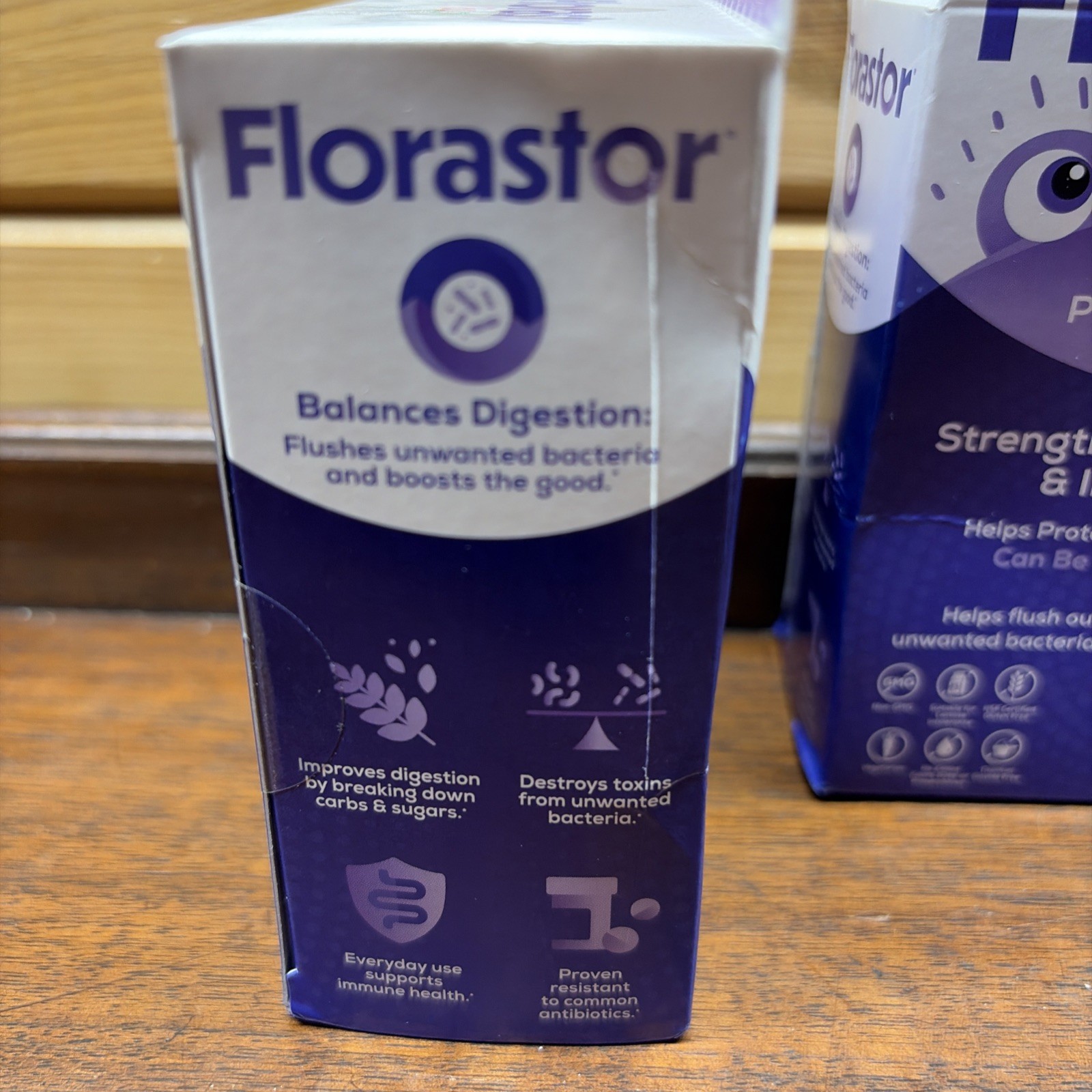 Florastor Baby Daily Probiotic Supplement for Infants, 2 boxes Exp 11/2027