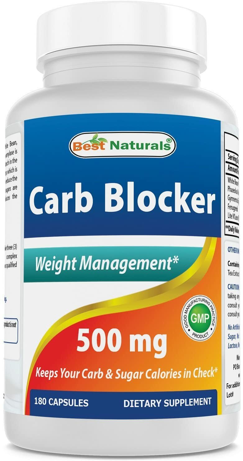 Best Naturals Carb Blocker 180 Capsules