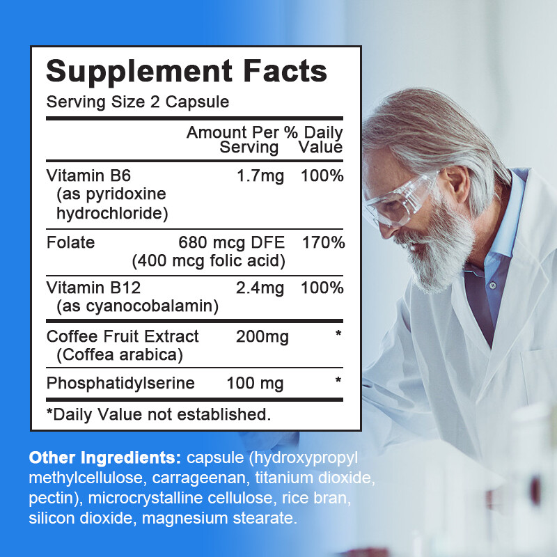 Brain Health & Memory Booster, Focus Function, Clarity Nootropic Supplement