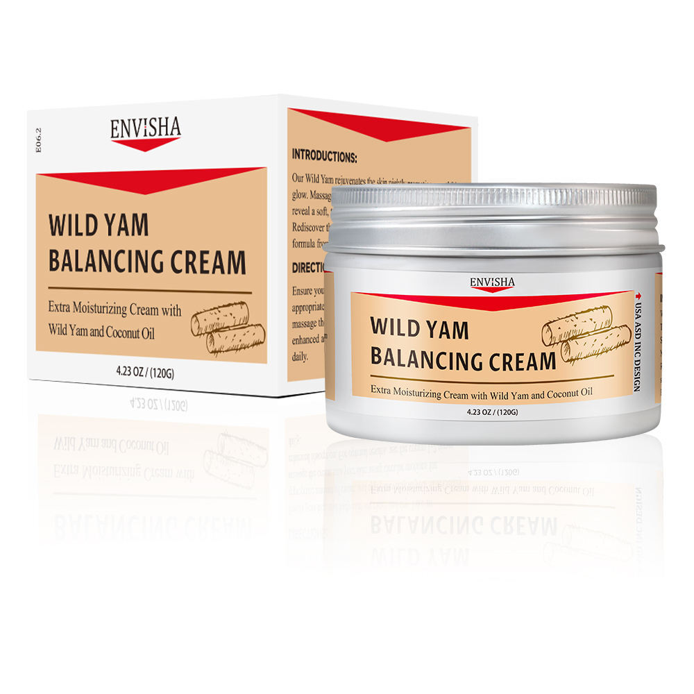 2 Pack Wild Yam Cream Organic for Hormone Balance, Women’s Organic 120G