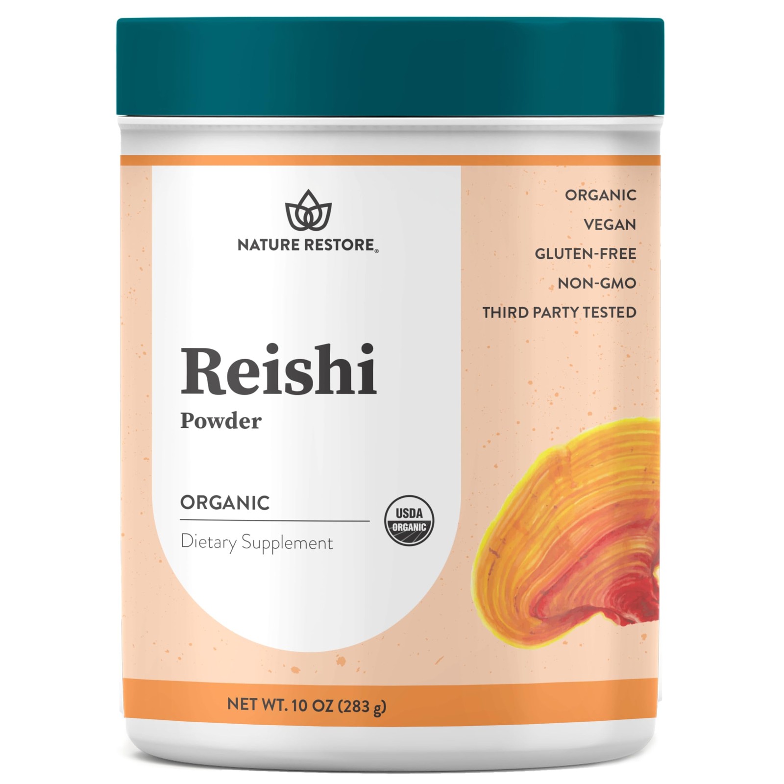 Certified Organic Reishi , 10 Ounces, Non GMO, Gluten , Packaged in Californi…