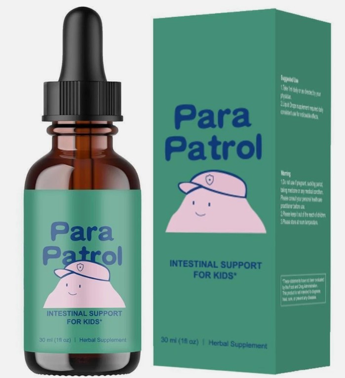 Para Patrol UK Improves Gut Health 30ml for Kids Intestinal Support Drops