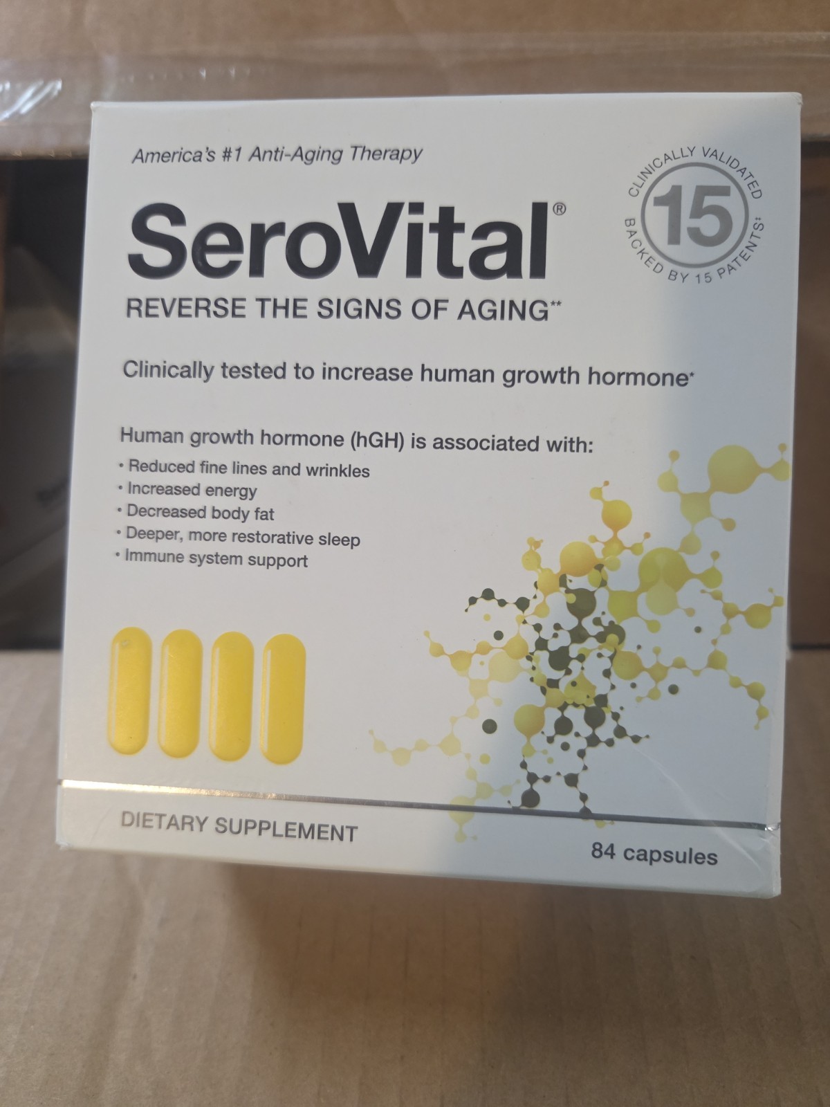 Sero-vital Reverse The Sign Of Aging 84capsules EXP 02/27