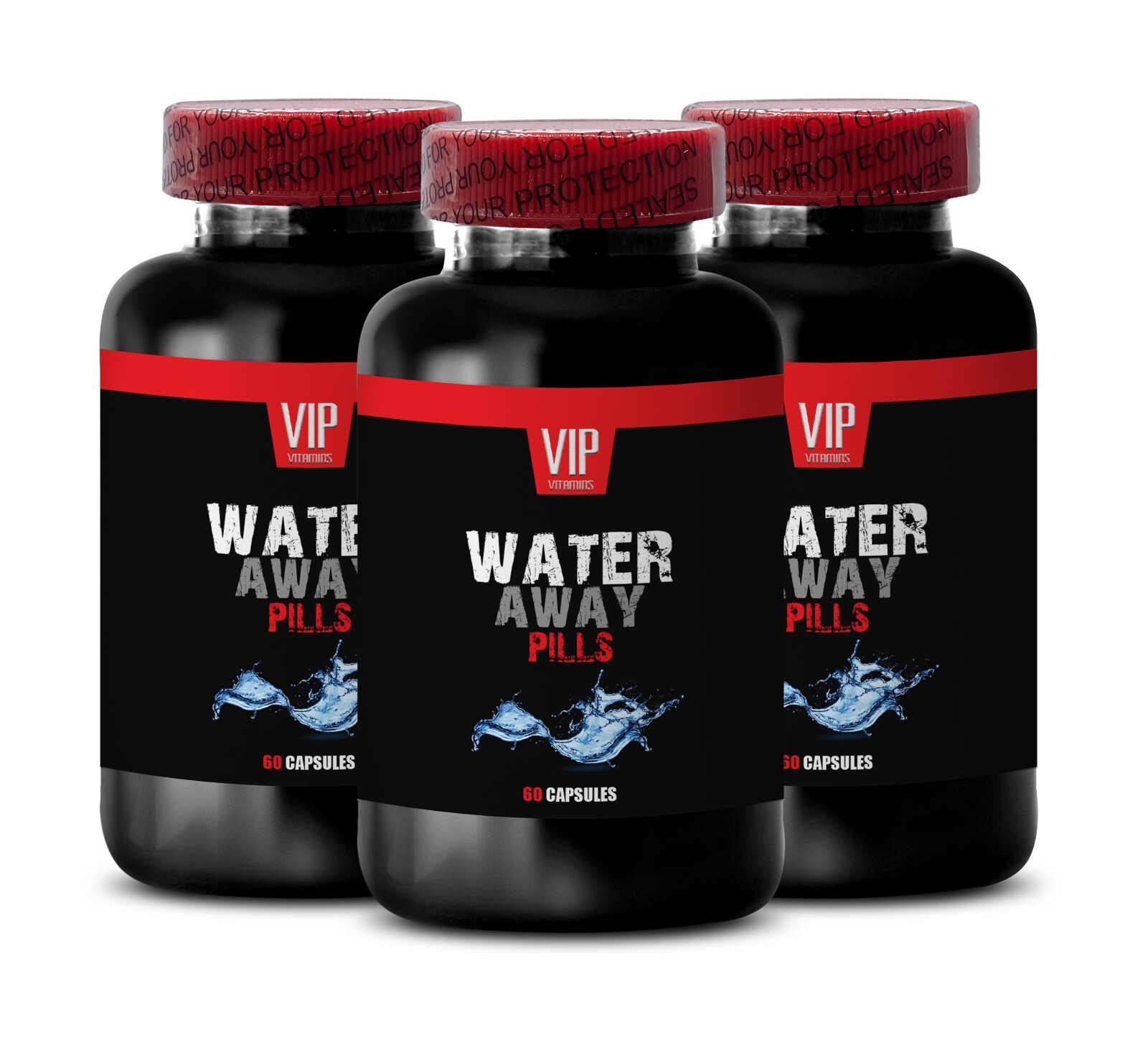 Extra detox – WATER AWAY PILLS 700mg – Water retention control 3 Bottles 180 Cap