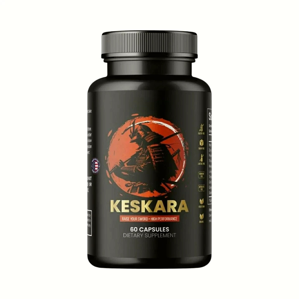Keskara Premium Men’s Health Supplement 60 Capsules Pack of 1