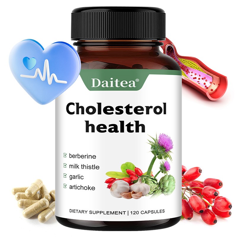 Cholesterol Health 120 Capsules Cardiovascular Digestive Health Metabolism US