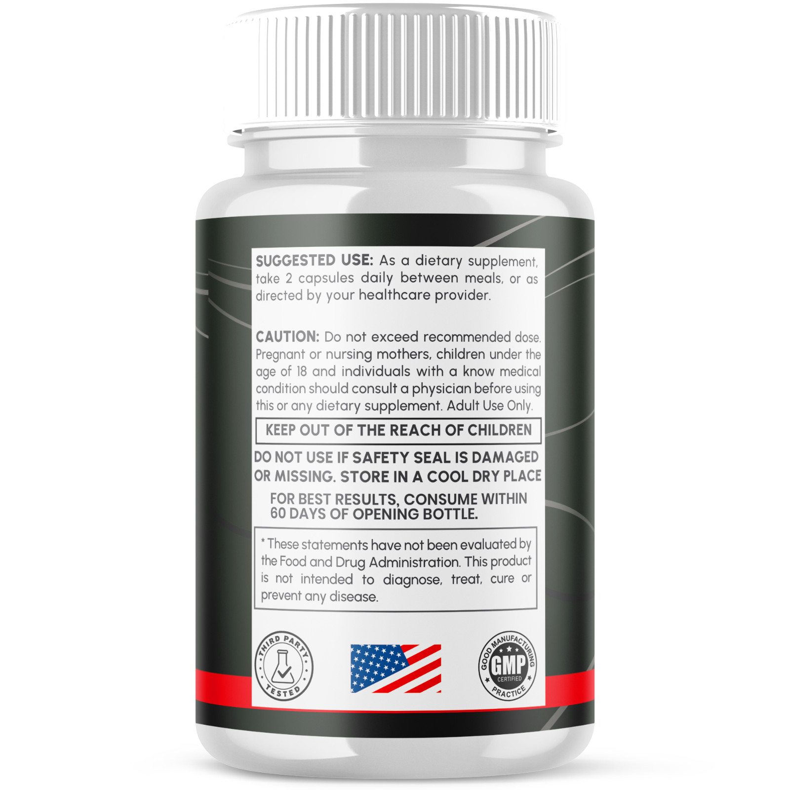 (1 Pack) Stamino X Advanced Male Pills StaminoX Formula Supplement 60 Capsules