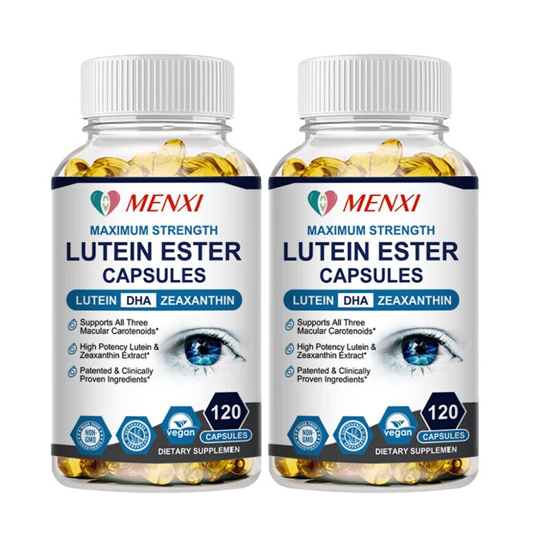 2Packs Eye Vitamins Lutein,Zeaxanthin,Relief Eye Strain,Vision Health,Supplement