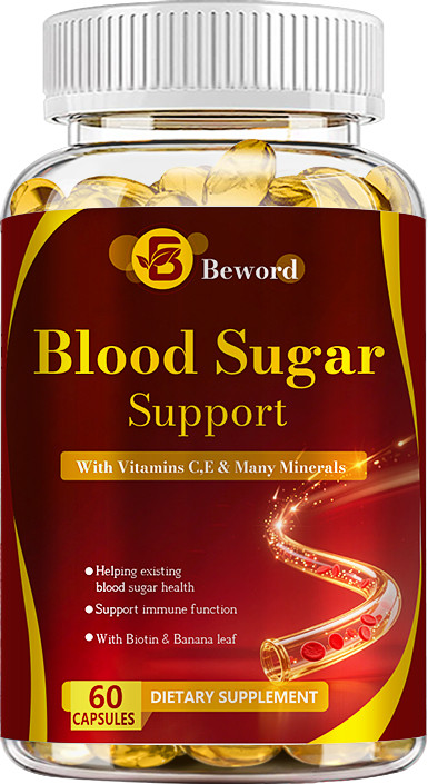 Blood Balance Capsules – Blood Sugar Support & Blood Pressure Supplement 60Pills