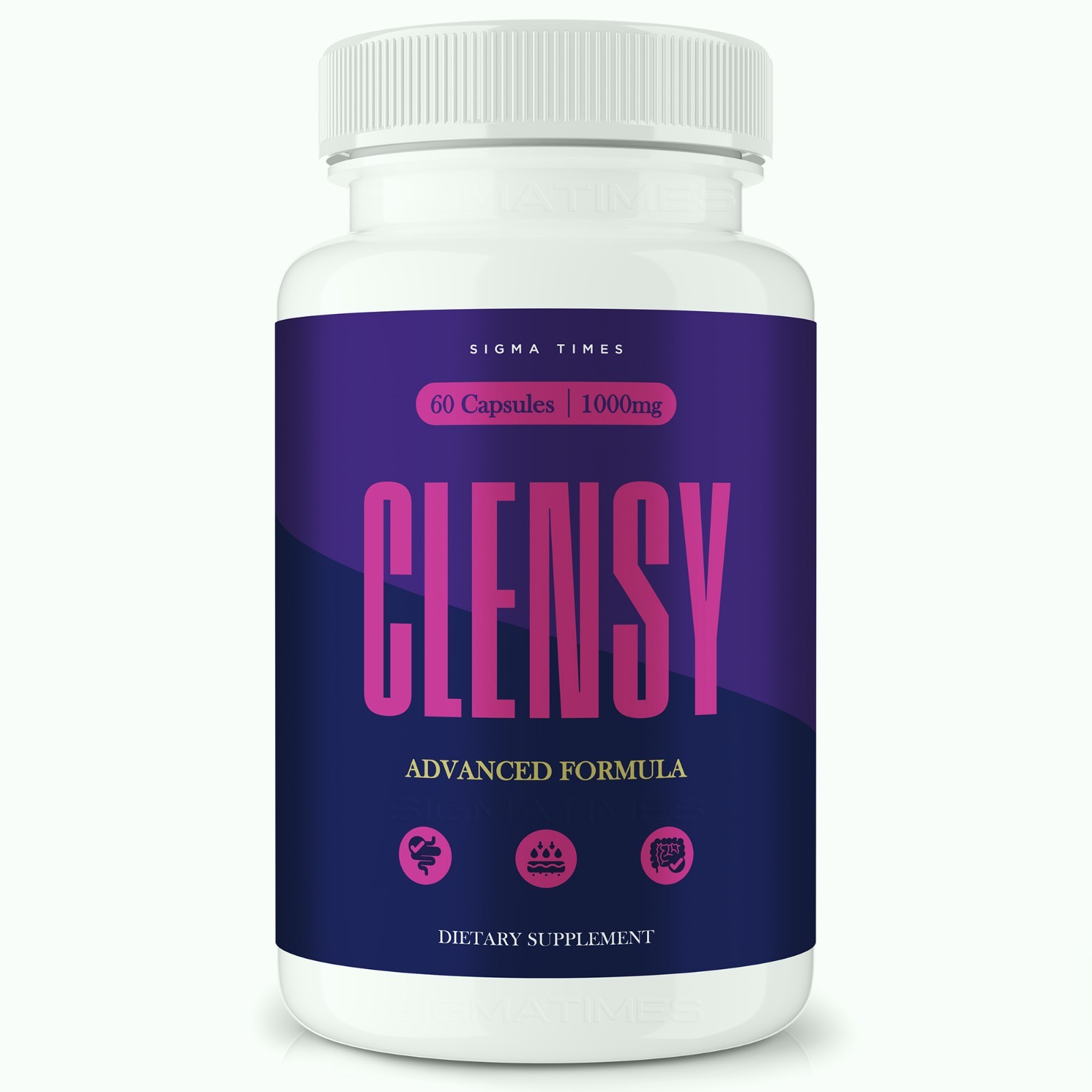 Clensy Capsules, Premium Cleansing Formula for Internal Balance & Harmony 60ct