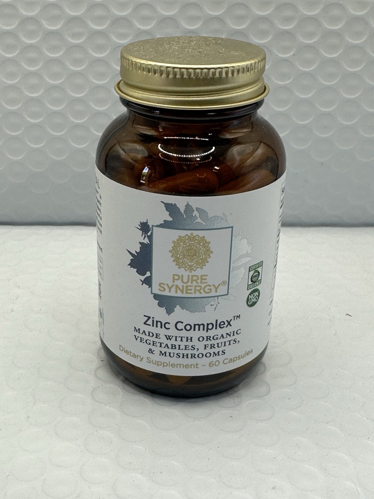 Pure SYNERGY Zinc Complex 60 Capsules – Sealed