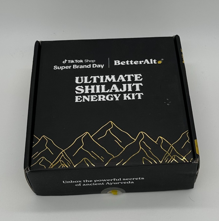 BetterAlt Ultimate Shilajit Energy Kit – New in Open Box