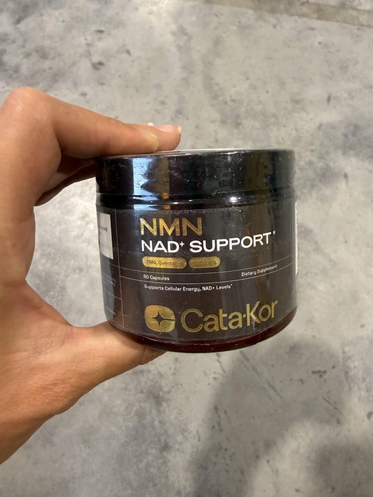 Cata-kor NMN Nad Support, For Cellular Energy, 60 Capsules